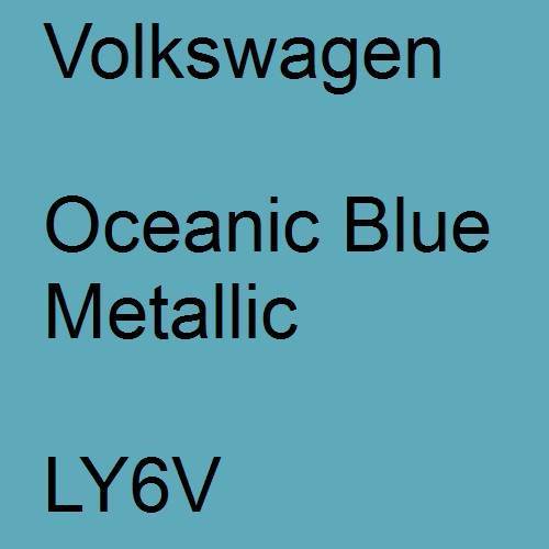 Volkswagen, Oceanic Blue Metallic, LY6V.